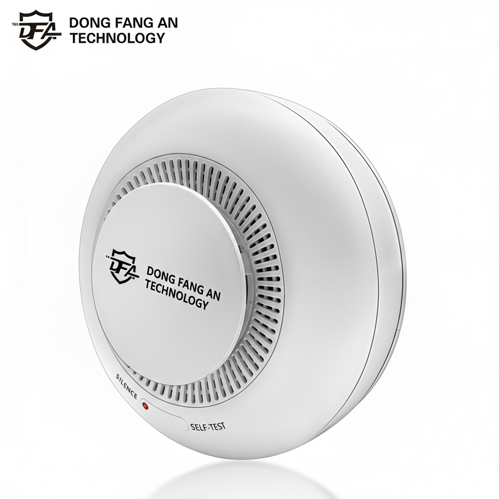 Detector de humo DFA, alarma interconectada inalámbrica contra incendios, alarma de humo para el hogar, cocina, oficina, seguridad