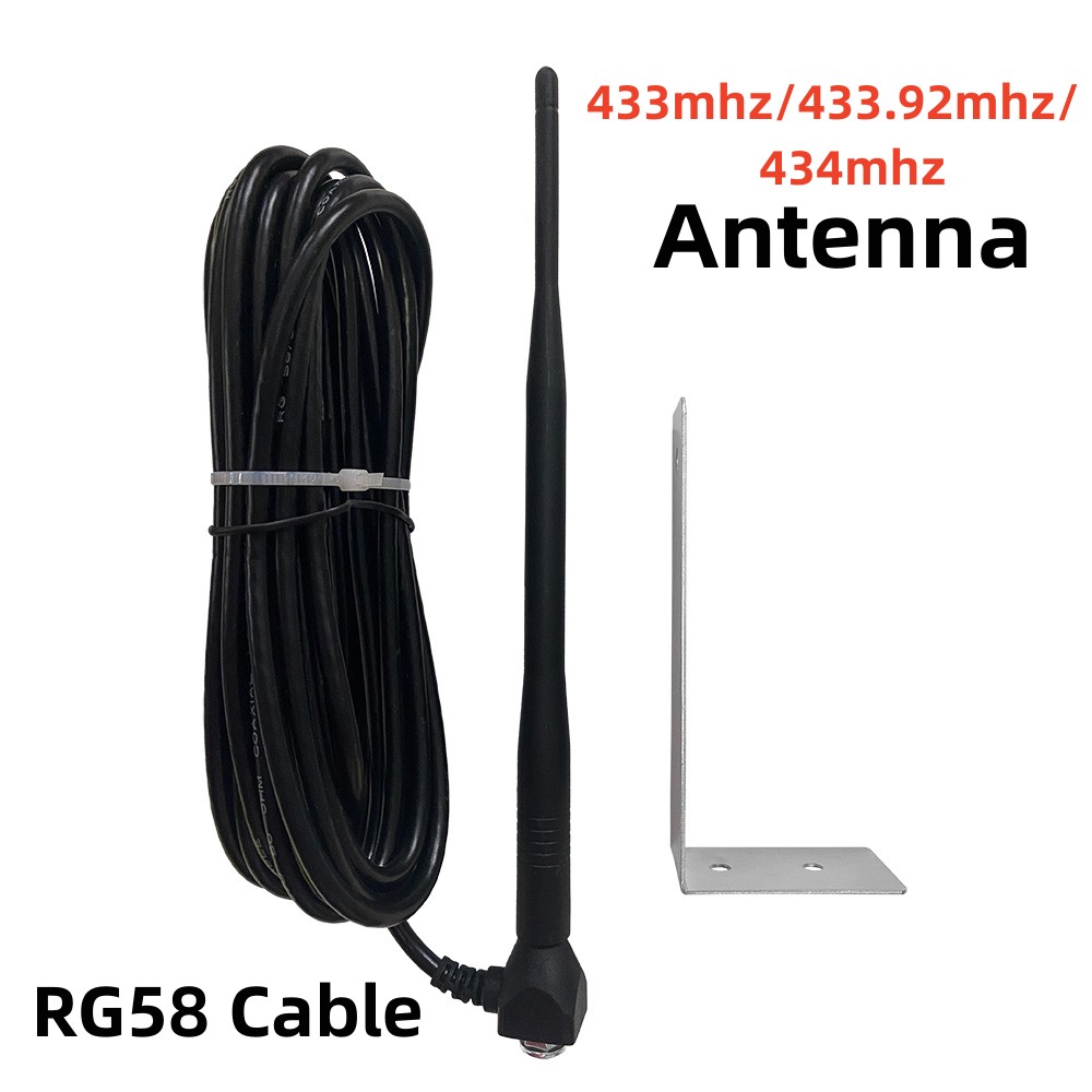 Antenne RF externe pour porte de Garage, 433MHz, 433.92, amplificateur d'antenne d'amélioration du Signal de télécommande