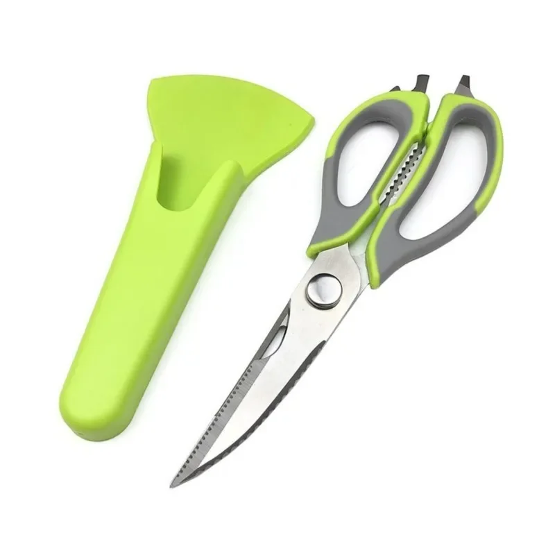 Ciseaux de cuisine multifonctionnels en acier inoxydable, ménage, cuisine, viande, jetable, Sophia, outils de cuisson pour barbecue