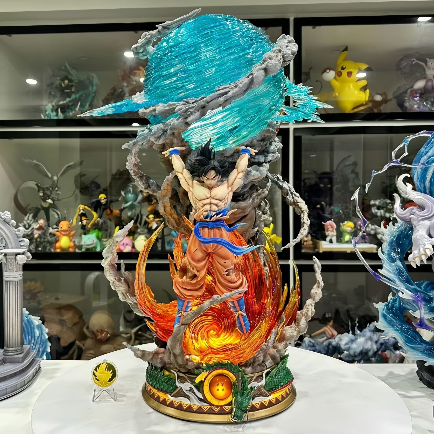 Dragon Ball Handgefertigtes Hunter Super Vitality Bullet Wukong Super Saiyan Modell Ornament Geschenk für Freunde
