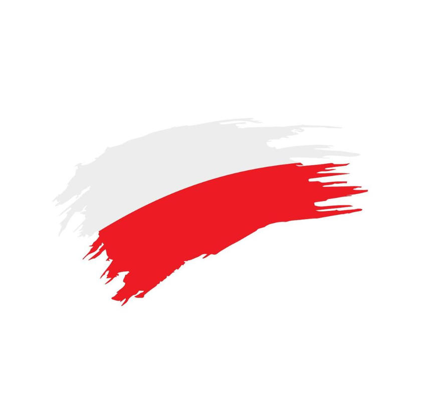 2026 NOWE 8 linii Oscams Polska Słowacja flaga Clines Czerwony Europa Polska Niemcy 4k flaga Europa Wewnątrz Na zewnątrz Europa Flagi Oscam