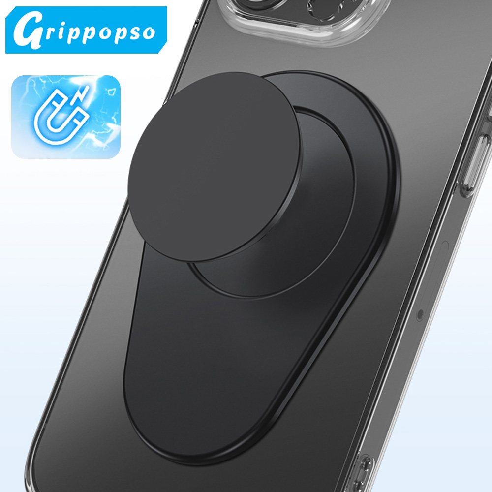 Grippopso per supporto per telefono espandibile Magsafe presa Griptok ovale per iPhone Huawei Sumsung supporto magnetico per telefono accessorio