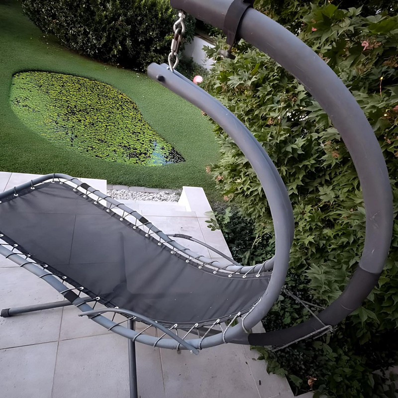 Paño de repuesto para mecedora, hamaca caqui, accesorios para mecedora, hamaca de jardín, tela reclinable azul para balcón