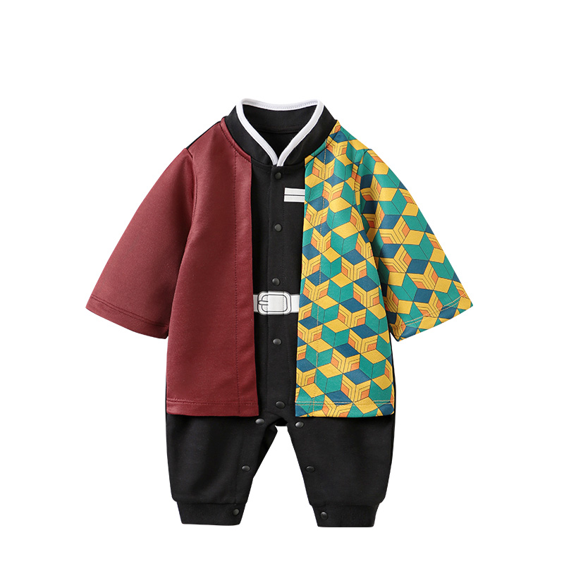 Manica lunga 0-18 mesi neonato cartone animato Cosplay neonato vestiti bambino neonato tutina Costume pagliaccetto tuta primavera e autunno