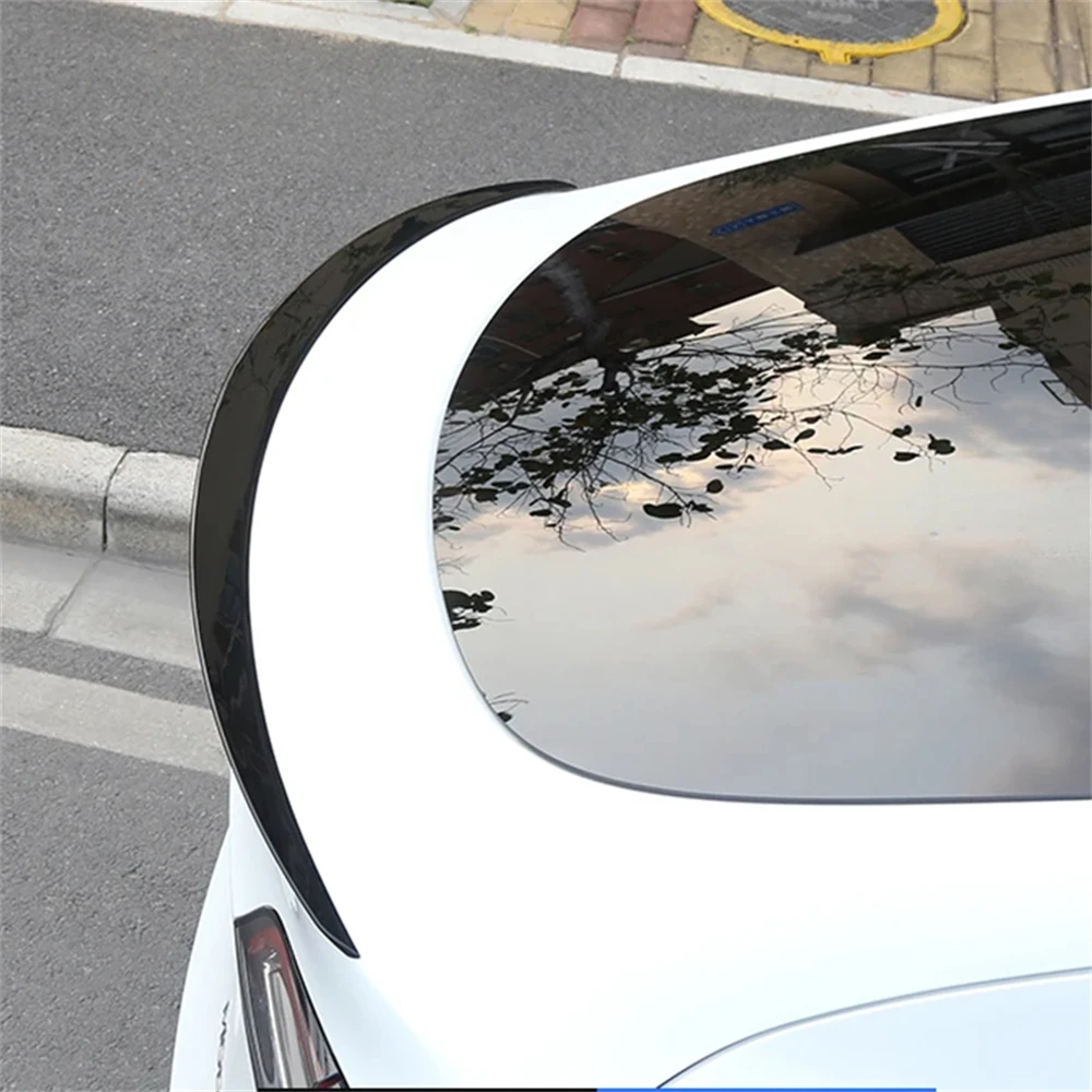 Model3 Highland 2025 Spoiler per bagagliaio posteriore per Tesla Model 3 Y 2017-2024 Accessori in fibra di carbonio ABS Wing Lip Auto Parti esterne