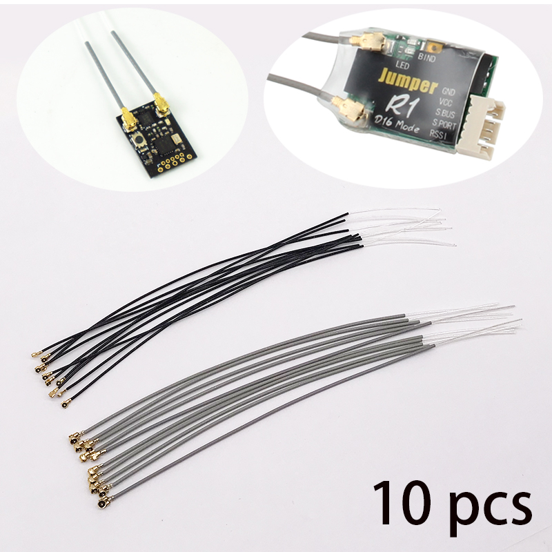 Antenne récepteur IPX4/IPX1 XM / XM Plus R-XSR, 15cm, 10 pièces, compatible avec Drone RC FPV Frsky Jumper, pièce de télécommande