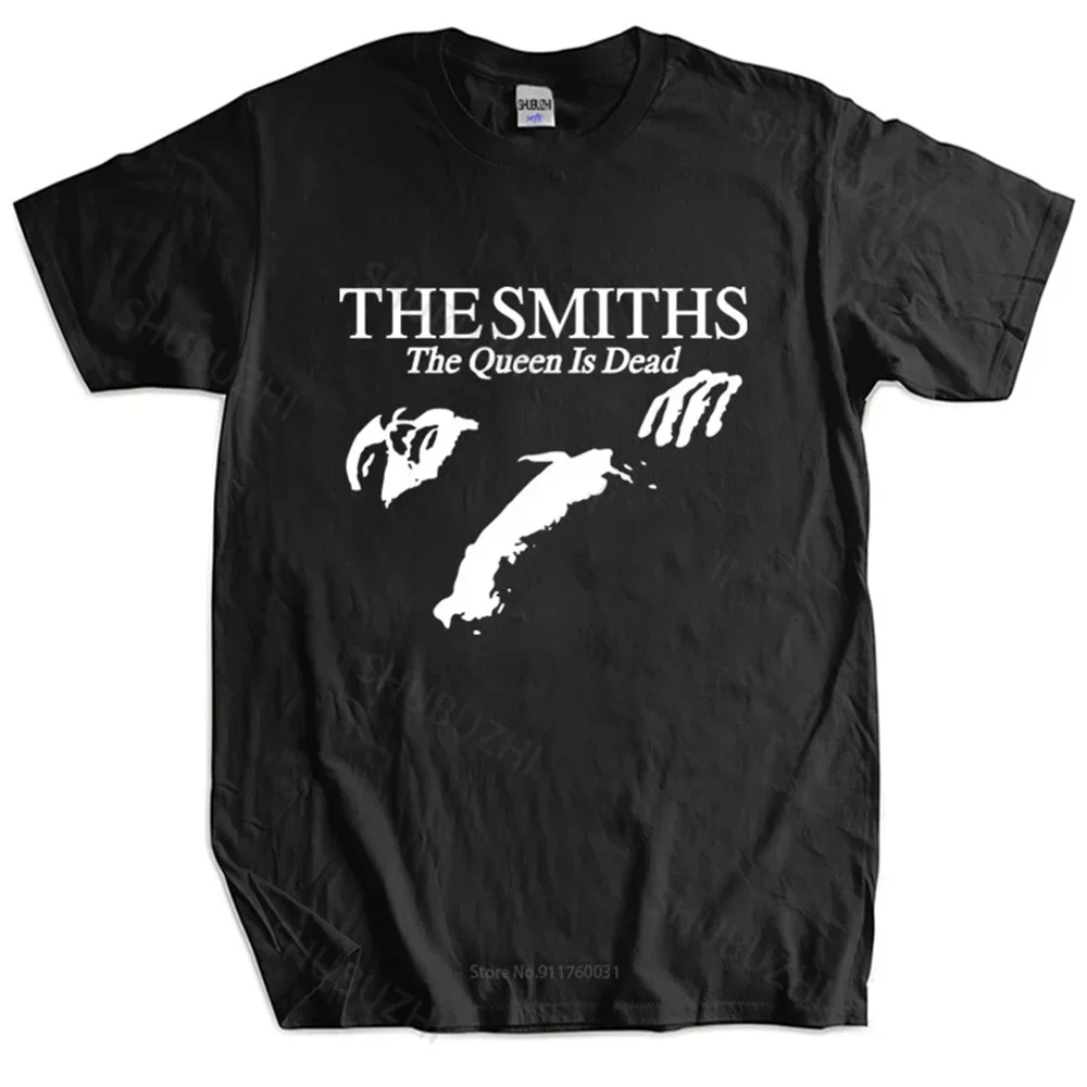 Morrissey O-hals Korte Mouw Zwarte T-shirts Tops De Smiths T-shirt Indie Esthetische Kleding Harajuku Streetwear Casual Tees