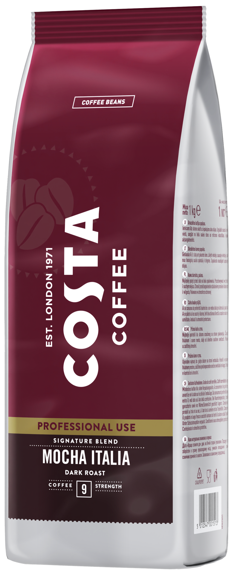 KAWA COSTA PRO SIGNATURE DARK ZIARNO 1kg