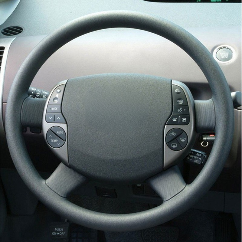 Original พวงมาลัย Braid พวงมาลัยรถหนังสําหรับ Toyota Prius 20(XW20) 2004 2005 2006 2007 2008 2009