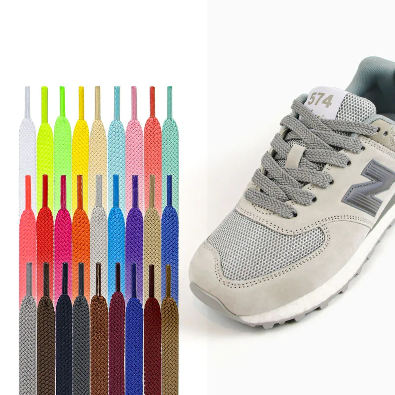 New Shoelaces for Sneakers Flat Classic Women Man Casual Shoe laces Sports Shoelace Shoes Balanc String Shoe Accessories