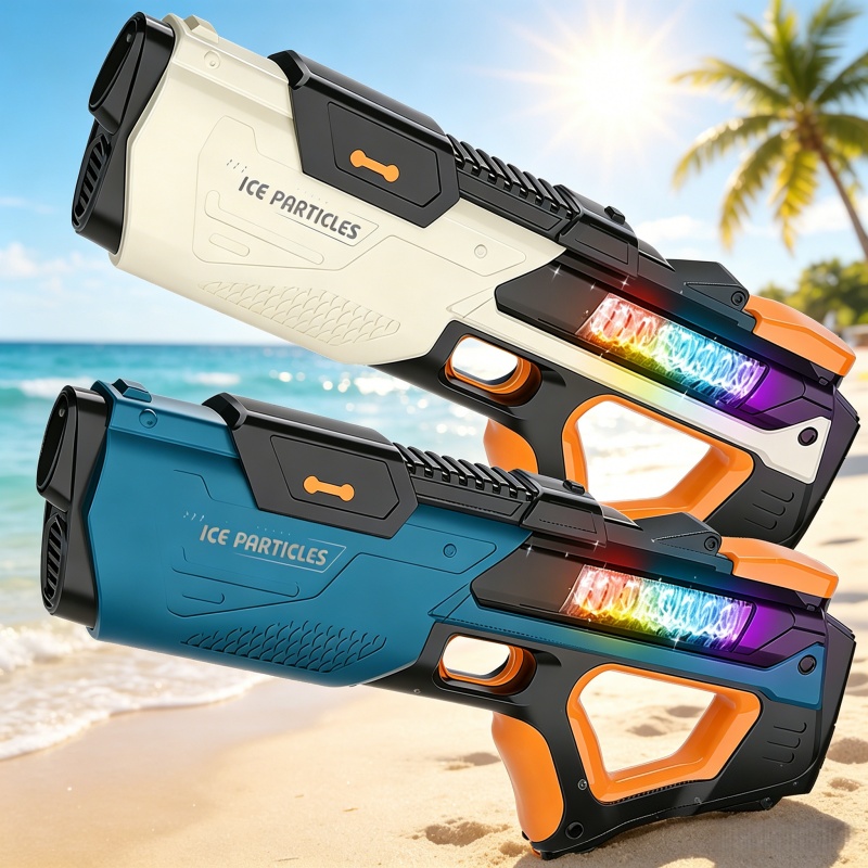 Volwassenen Kinderen Automatisch water absorberend elektrisch waterpistool Continu schieten Waterblasters Zomer Buitenspellen Speelgoed voor kinderen