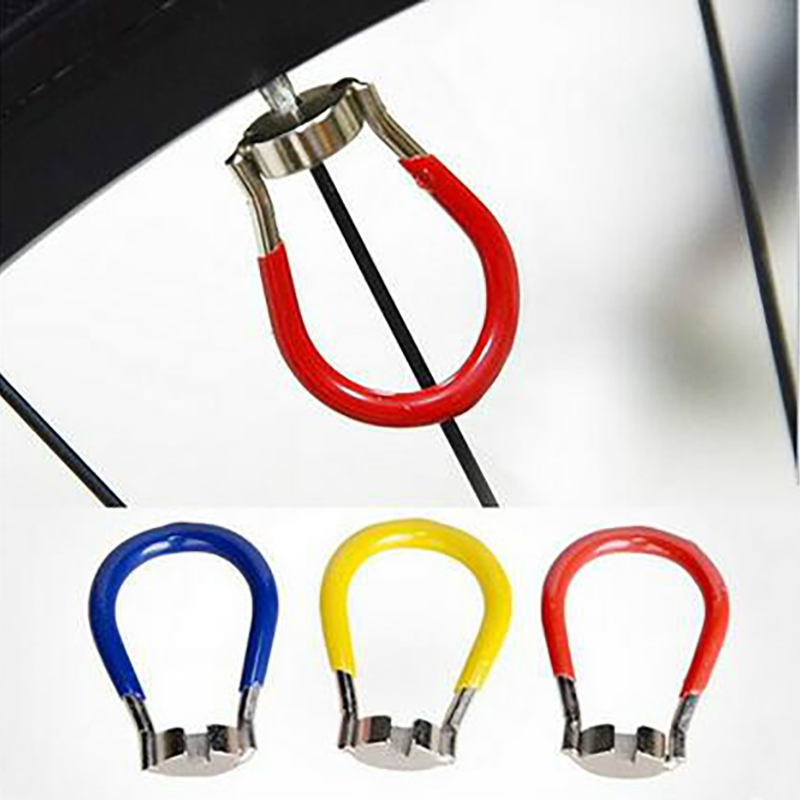 Outil de réparation de vélo, accessoires de vélo, clé à rayons de roue, outil de mamelon, clé de vélo, outil de réparation de vélo