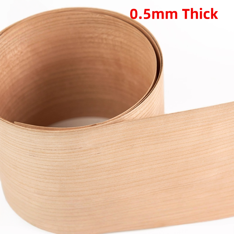 Natuurlijke Kersenhout Fineer Rechte Korrel Massief Hout voor Gitaar Instrument DIY Meubels Kastdeur Decor Panelen L: 250x12cm
