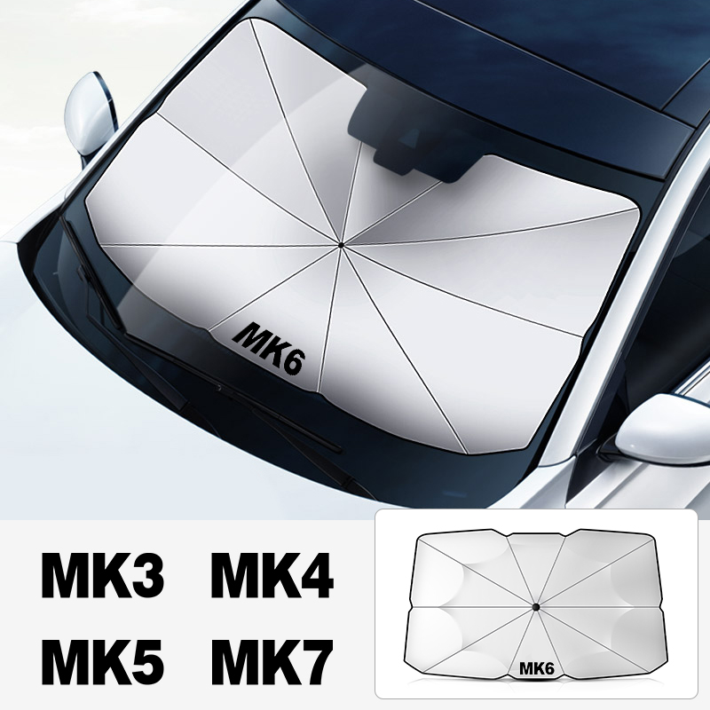 Do Volkswagen Volkswagen Golf 7 5 6 MK8 MK7 MK6 MK5 MK3 MK2 logo samochodu składana przenośna osłona przeciwsłoneczna przednia szyba osłona termiczna