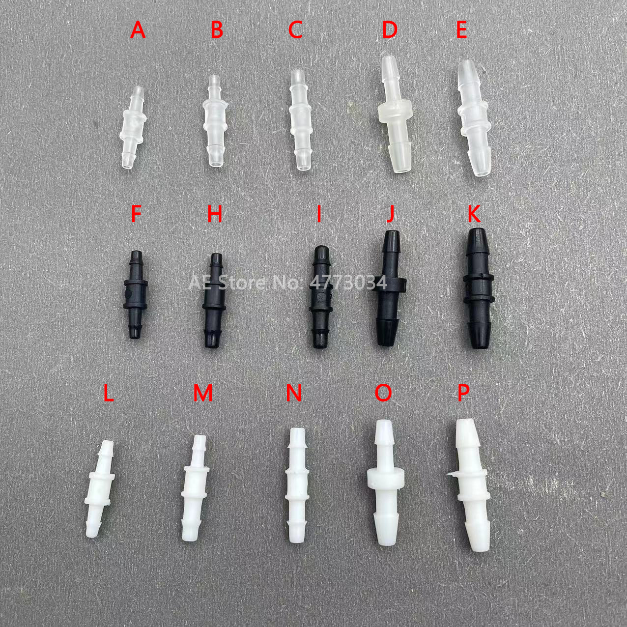 20PCS Rechte Inkt Buis Connector Inkt Pijp Slang Buizen Plastic Joint Voor Eco Solvent op waterbasis DTF UV Printers Mimaki Roland