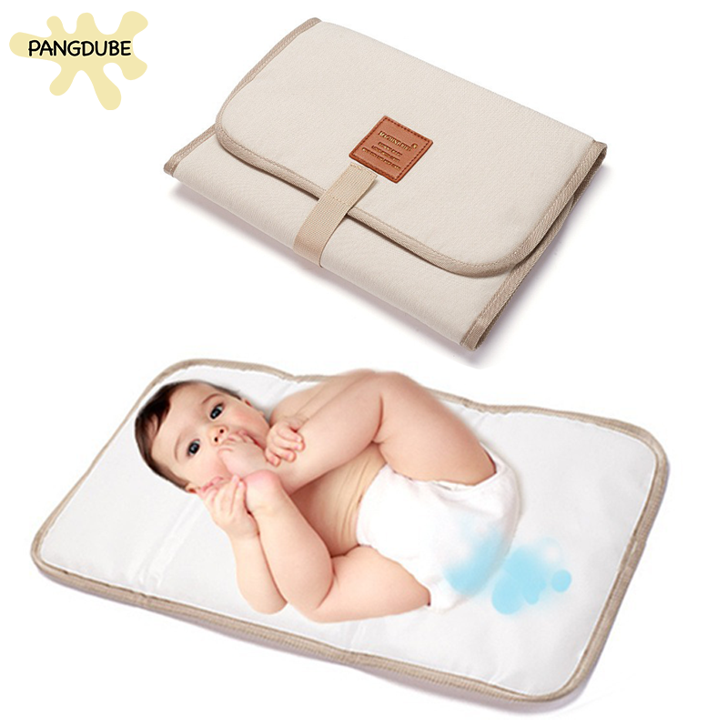 Pangdube แผ่นรองเปลี่ยนผ้าอ้อมกันน้ำสำหรับเปลี่ยนผ้าอ้อมของเด็กแรกเกิดแผ่นเปลี่ยนสถานรับเลี้ยงเด็ก