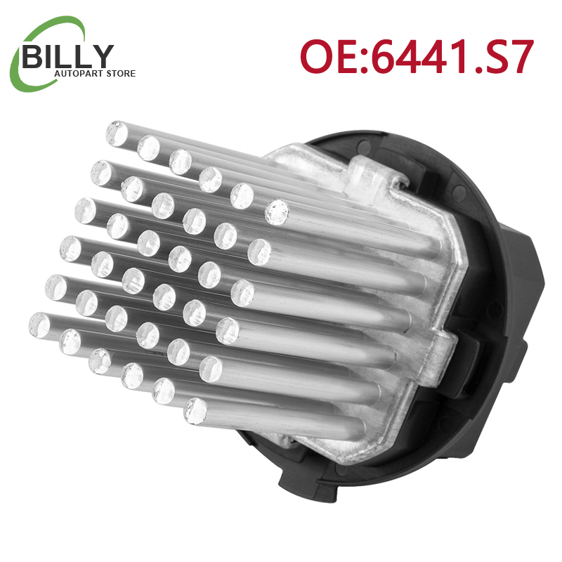Resistencia del motor del ventilador 6441.S7 6441S7 para CITROEN C3 C4 C5 C6 DS3 para Peugeot LR 002685 30767040   6G9N19W575AA