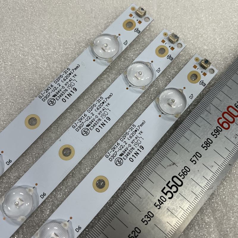 Pasek podświetlenia LED (3 szt.) do SONY KDL-32R330D 32PHS5301 32PFS5501 32LH500D GJ-2K16 D2P5-315 01P26 01N18 01N19 GEMINI-315 D307-V1.