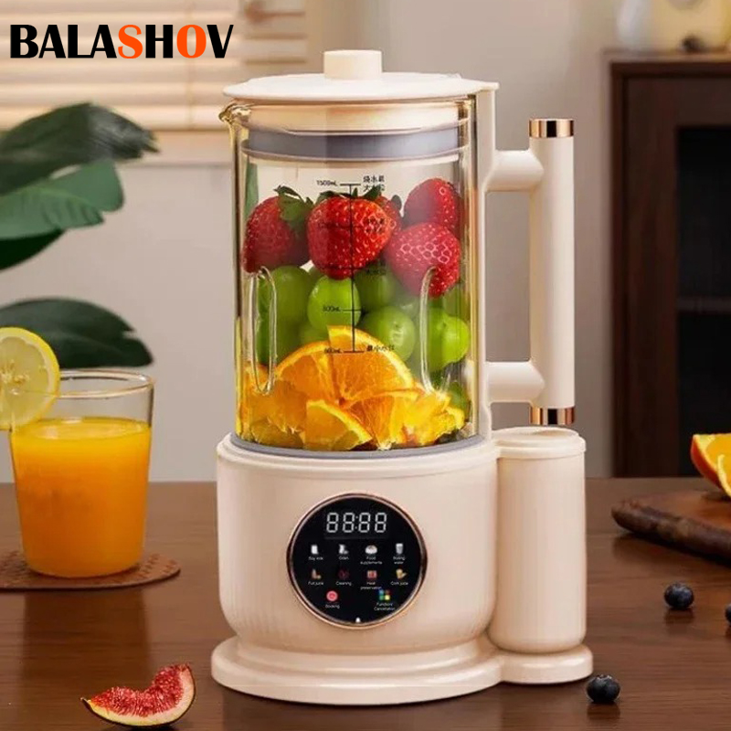 1500ml elétrica máquina de leite soja quebra parede automática inteligente liquidificador alimentos espremedor frutas liquidificador pasta arroz fabricante