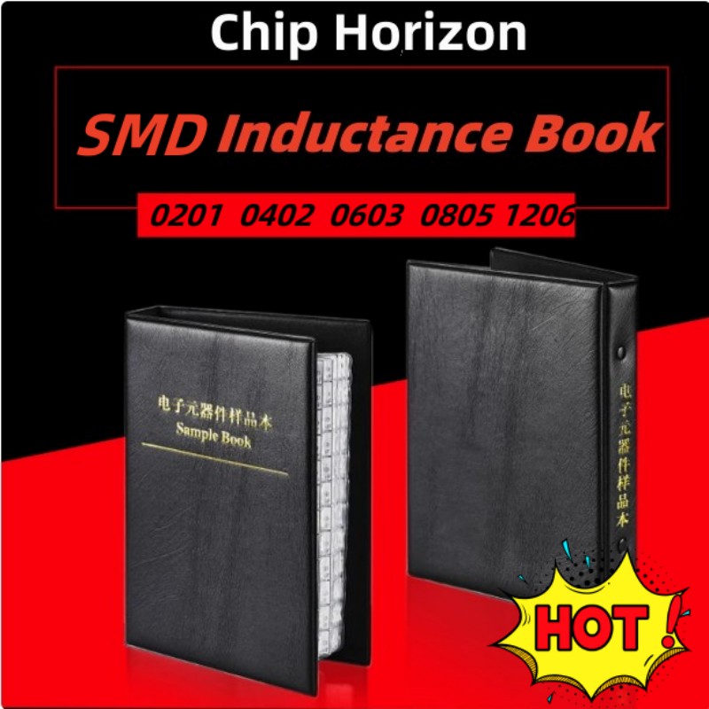 0201  0402 0603 08051206   ชิป SMD ตัวเหนี่ยวนําชุดสารพัน 1 หนังสือตัวอย่าง 550-2100 ชิ้นตัวเหนี่ยวนําหลายตัวเหนี่ยวนําหนังสือ