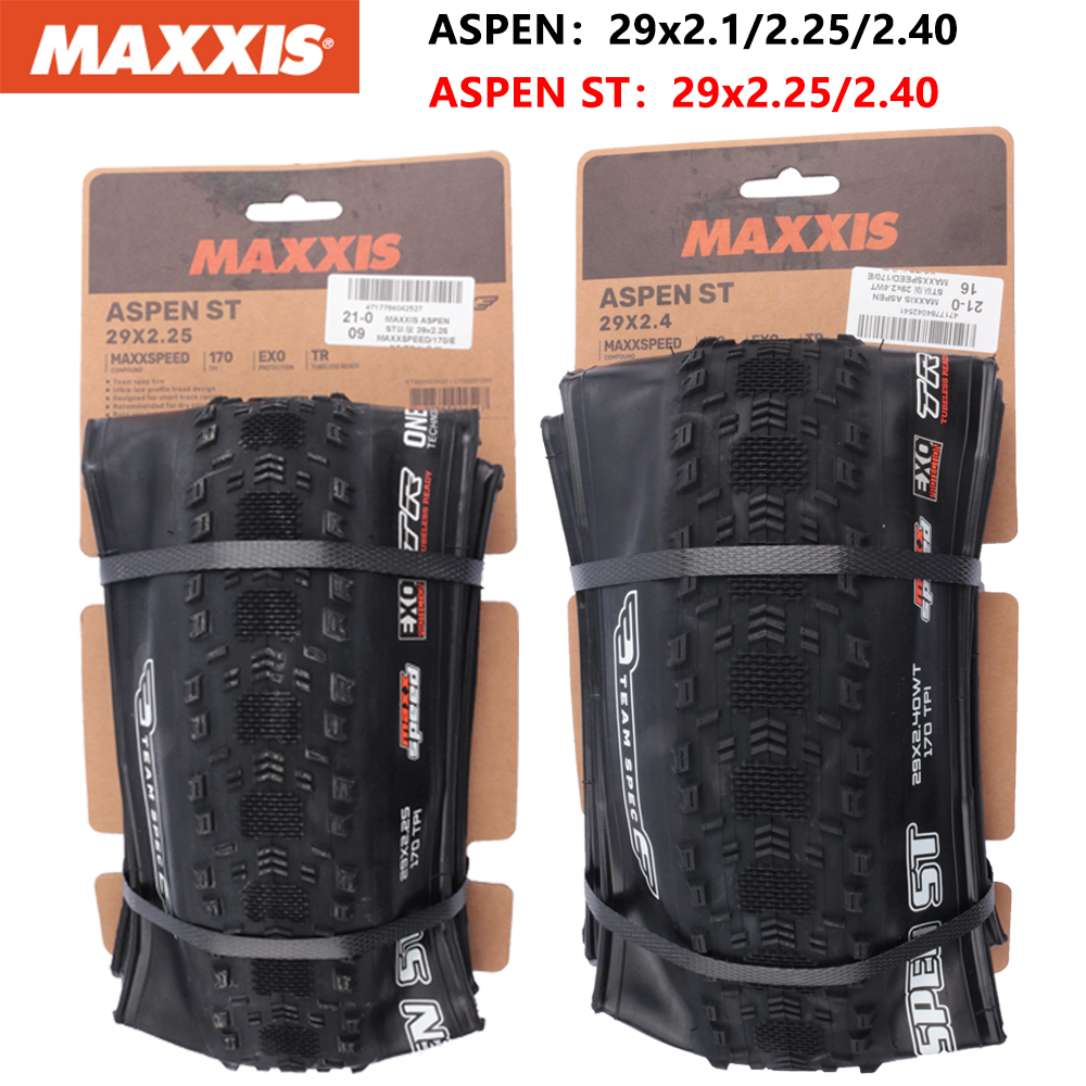 MAXXIS ASPEN ST ban sepeda lipat Anti tusukan, ban sepeda Tubelss 29x2.1 29x2.25asli XC Off-road