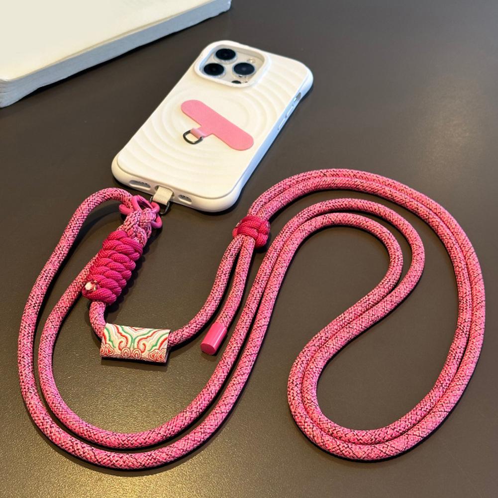 1個入り 携帯電話ストラップ 調整可能 ロング クロスボディ XYun ストラップ ネックロープ バンド ショルダー紛失防止 携帯電話アクセサリー