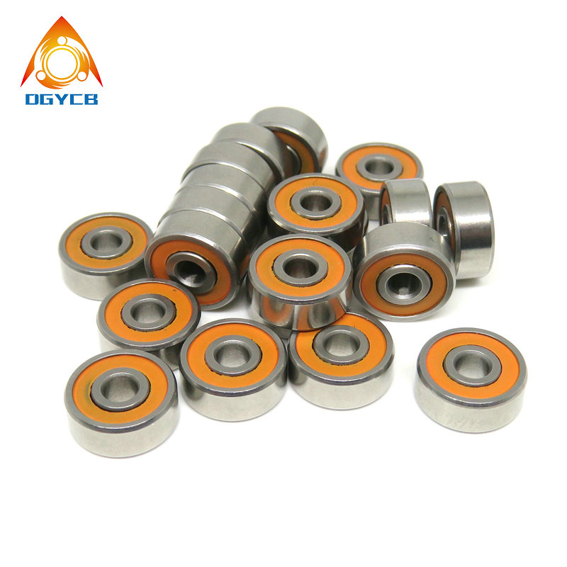 Подшипник ABEC7 MR103 SMR103 2RS 3x10x4 мм, гибридный Керамический шарикоподшипник из нержавеющей стали, SMR103C S623 S623C RS 2RS 3*10*4 мм, 1 шт.