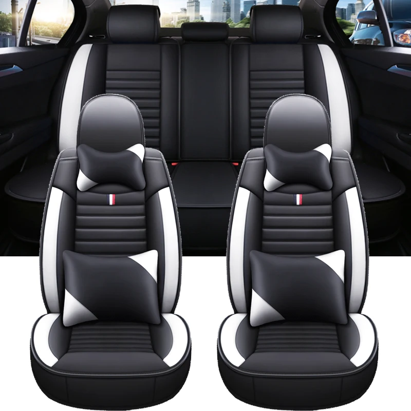 Uniwersalny pokrowiec na fotel samochodowy z pełnym pokryciem do MITSUBISHI Outlander ASX Eclipse Lancer Pajero Sport Zinger Akcesoria samochodowe
