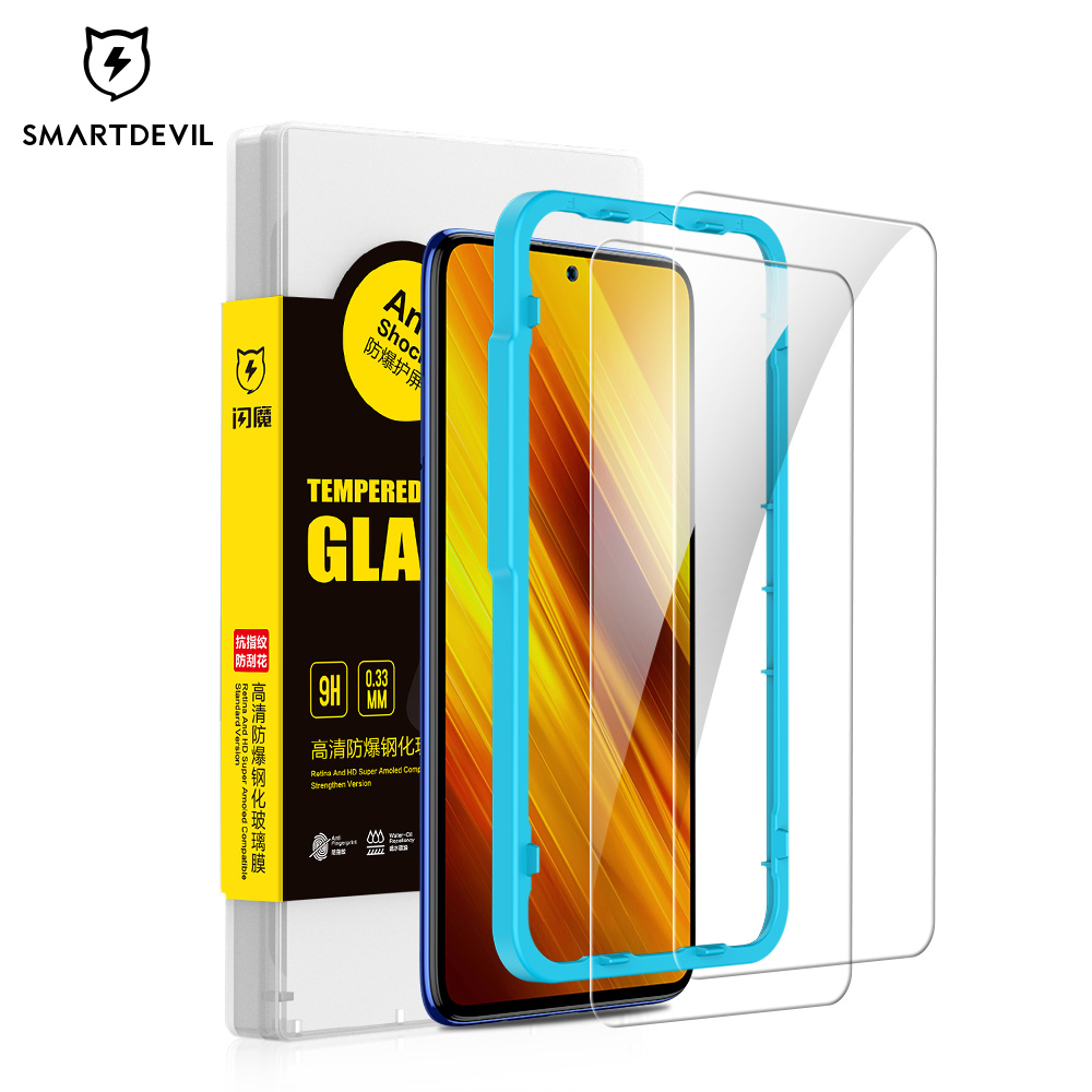 Защитное стекло SmartDevil для Xiaomi POCO F8 Pro F7 F5 F6 X7 Pro F4, защитная пленка для экрана Poco X8Pro Max HD