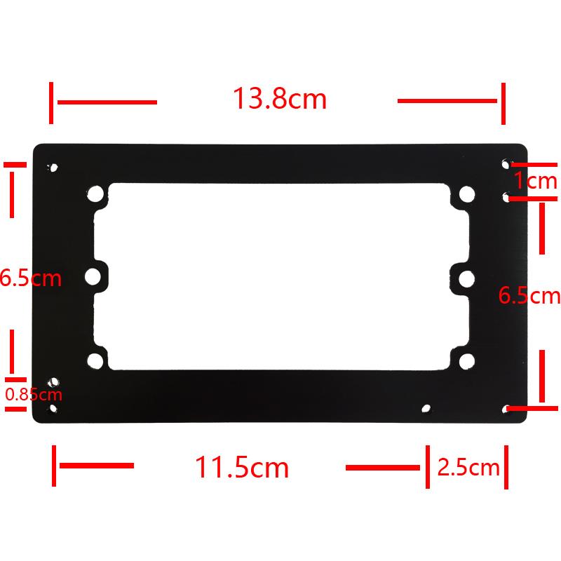 Déflecteur d'alimentation ATX pour ordinateur de bureau, petit châssis SFX Power To Support, cadre de Conversion MATX, noir argent, nouveau