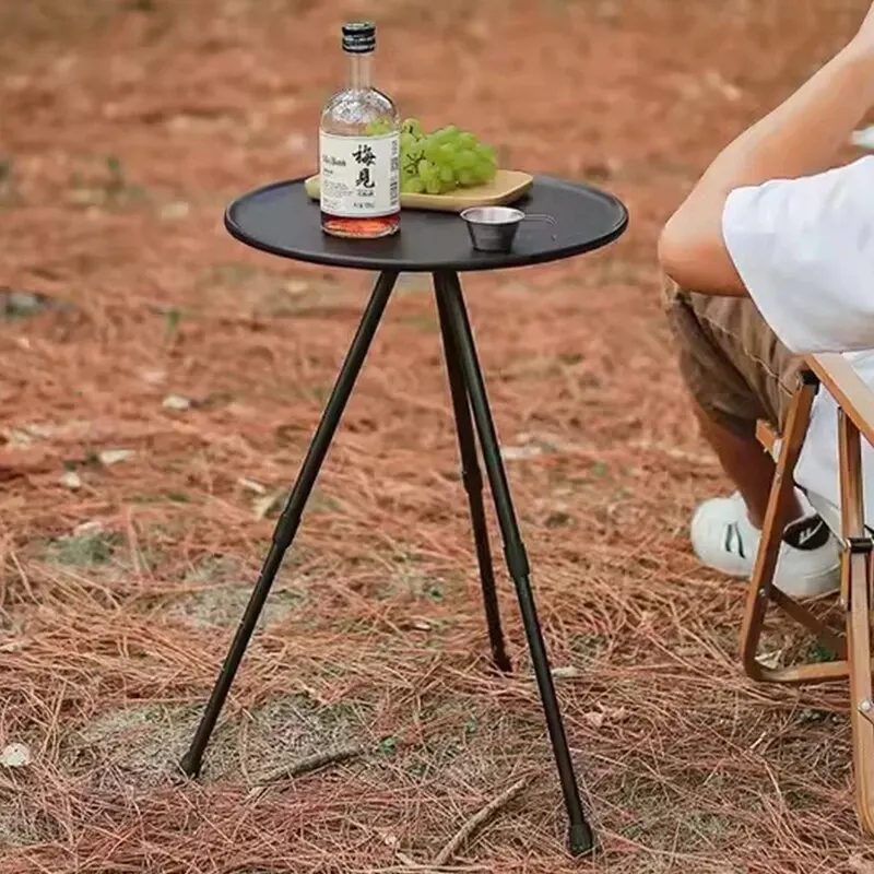 Outdoor kleiner runder Tisch Camping Freizeit ultraleichte tragbare Picknick Garten tisch, Couch tisch, Tee tisch, Esstisch