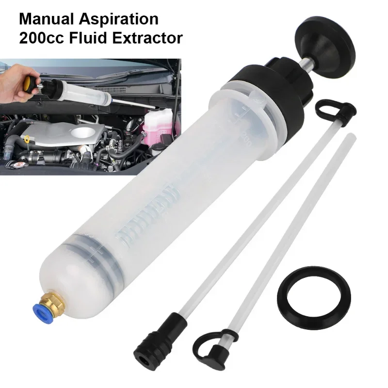 200cc Auto Öl Ändern Bremsentlüfter Flüssigkeit Pumpe Extractor Füllung Spritze Flasche Universal Lkw Motorrad Fahrzeuge Zubehör