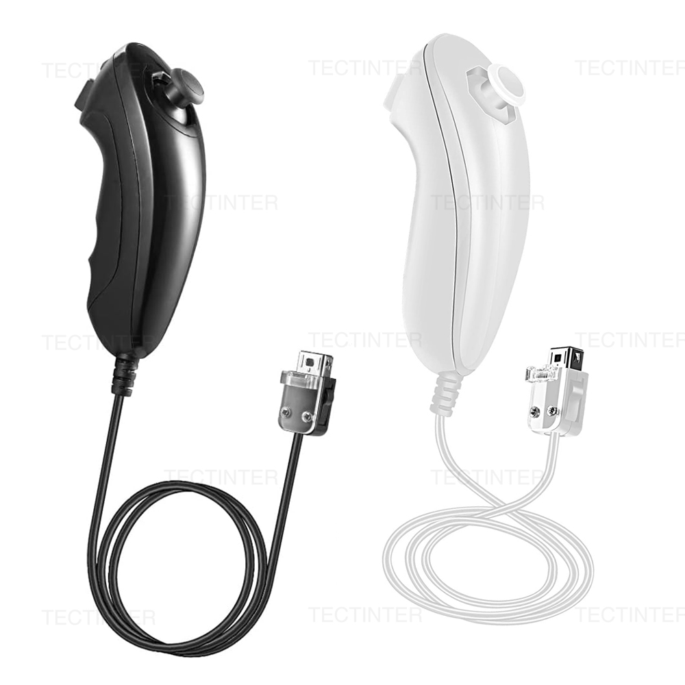 Wired Nunchuck For Nintendo Wii / Wii U Console Wireless Remote Controller Without Motion Plus Gamepad For Wii Accessories