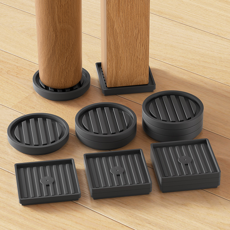 Universelle Anti-Rutsch-Greifer für Möbel, 12-teiliges klebriges Filzpad-Set für Stuhlbeine, Tischfüße, Sofa – einfache Installation zum Stoppen von Sl