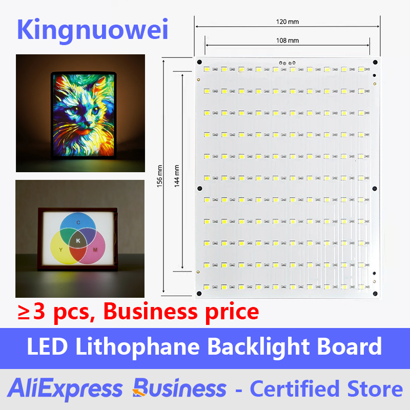Dla Bambu Lab Lithophane Panel Led CMYK LED Backlight Board PLA Basic CMYK Lithophane Bundle 3D Print Lithophane Photo