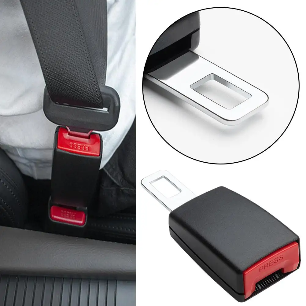 1 Stück Universeller Auto-Sicherheitsgurtverlängerer Sicherheitsgurt-Polsterung Abdeckung Verlängerungsschnalle Gurtclip Auto-Innenausstattung Zubehör
