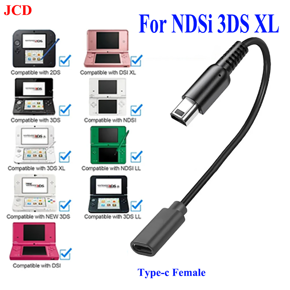Для NDSI 3DS 2DS XL/LL Новый 3DSXL/3DSLL 2dsxl 2dsll Линия электропередачи USB C Кабель зарядного устройства Шнур Тип C