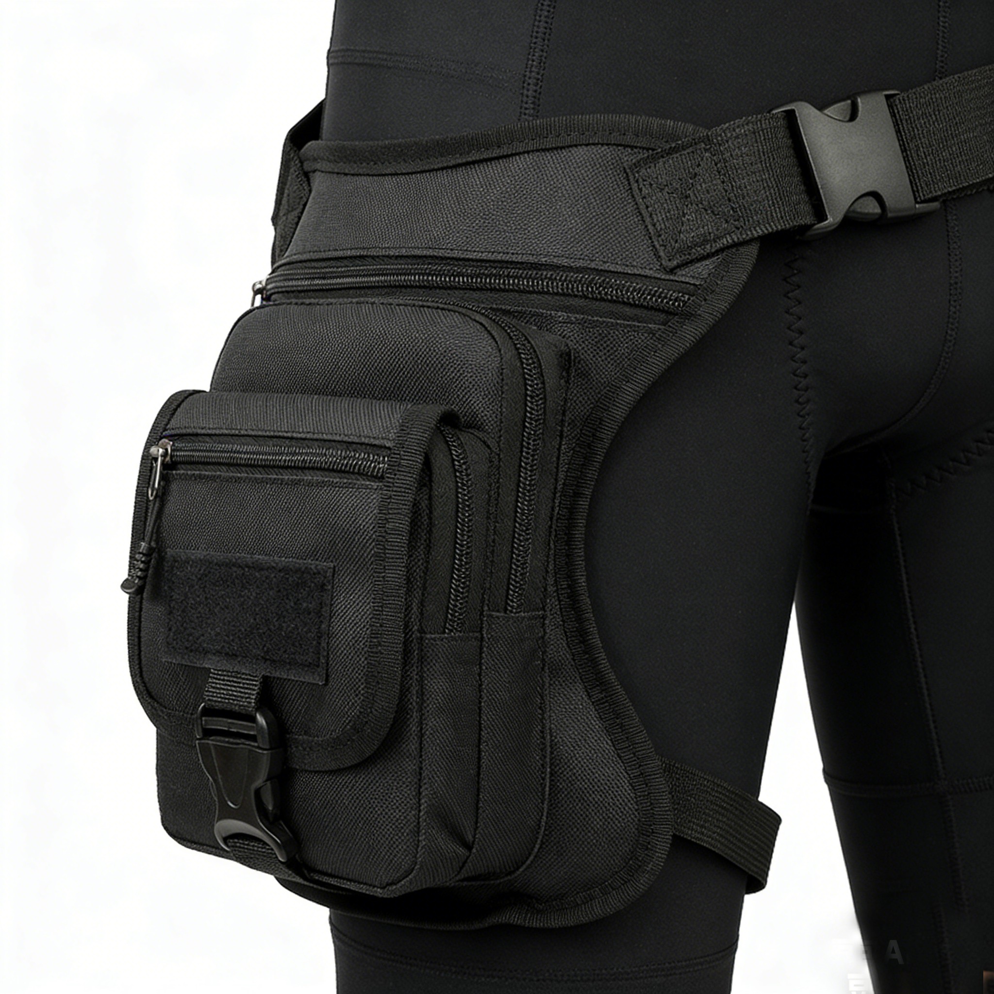 Borsa da gamba per moto Borsa da cintura per coscia Borsa da viaggio tattica per moto multifunzione Borsa da viaggio per cellulare/mobile
