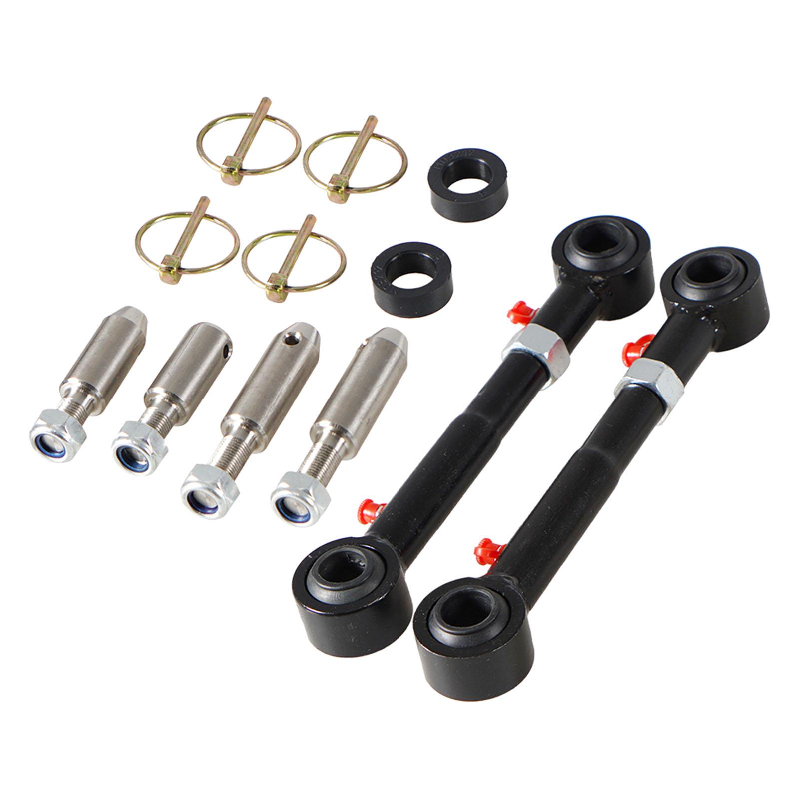 ลิงค์ Sway Bar ด้านหน้าตัดการเชื่อมต่อโลหะสําหรับประตู Jeep JK 2/4