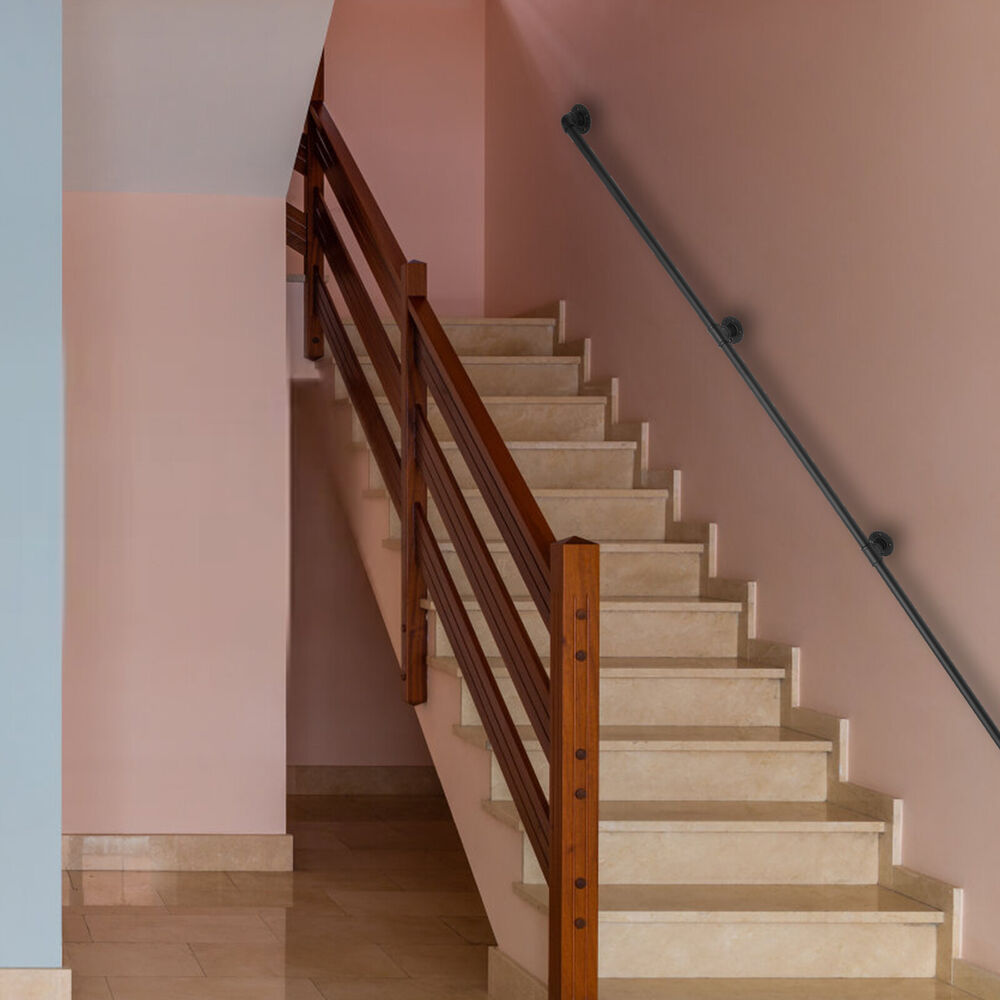 Griff Br? ?stung Treppe Handlauf Gel?nder Treppengel?nder Dof Eisen Wand 8FT