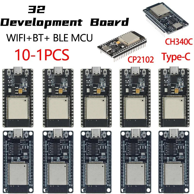 32 WR-32 Development Board TYPE-C CH340C/ CP2102 WiFi+Bluetooth Ultra-Low Power Consumption Dual Core Wireless Module
