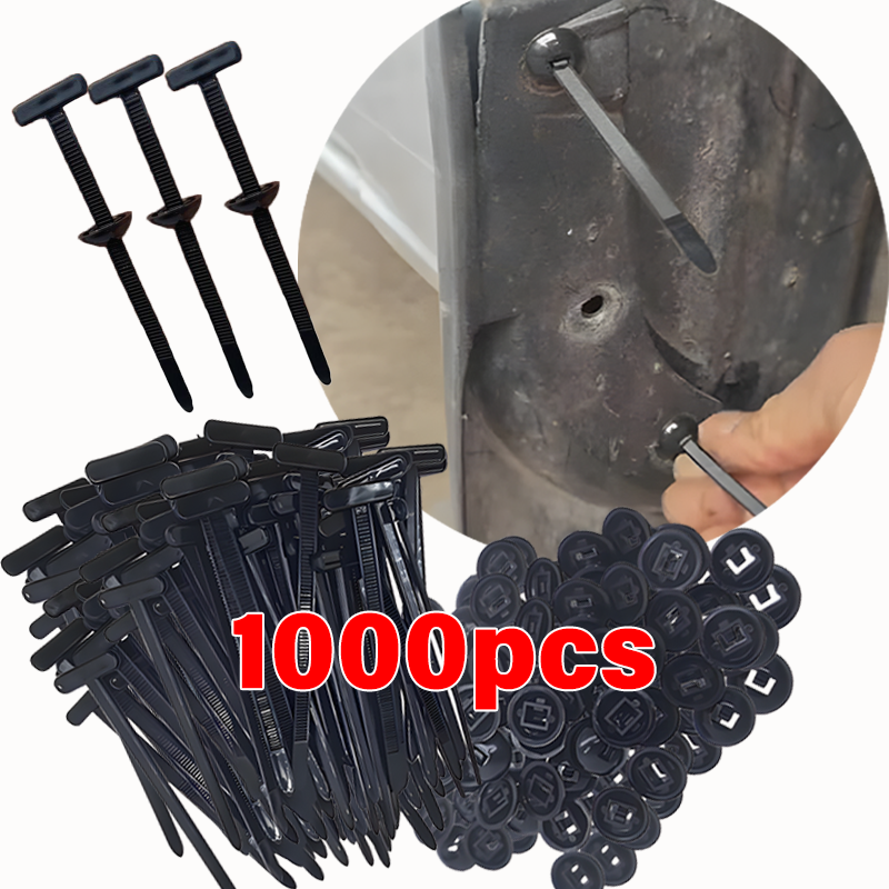 Hebilla Universal para bridas de nailon, correas de sujeción automática, Clip para cables multiusos, soporte para bridas con cremallera de nailon autoblocante de alta resistencia