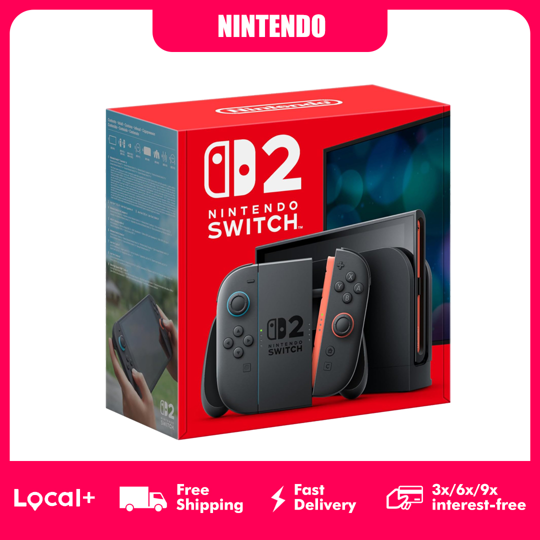 Consola Nintendo Switch 2 con 2 Controles Joy-Con, Pantalla Táctil de 7.9”, 256 GB de Almacenamiento Interno, TV, Portátil, 3 Modos de Juego