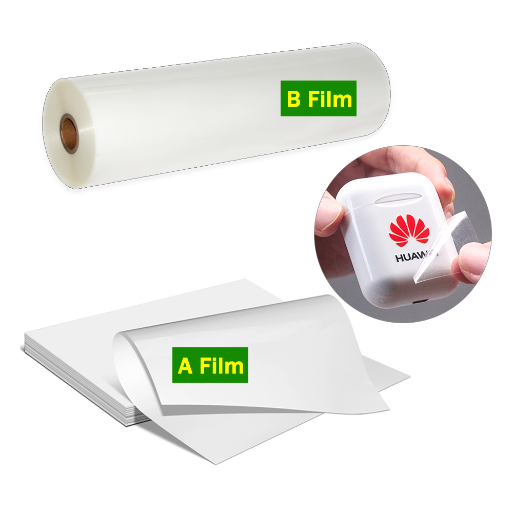 Kompatybilny z uniwersalną płaską drukarką A2 A3 A4 UV Naklejka UV DTF AB FILM A FILM B Naklejka transferowa do maszyny do laminowania folii