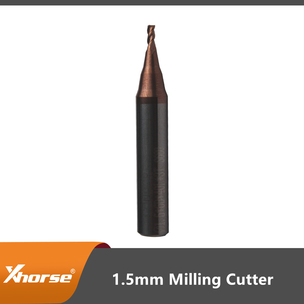 Xhorse XCMN05EN 1.5mm Fraise pour Condor XC-MINI/ Condor MINI Plus/ XC-002/DolDave XP005 Clé Machine De Découpe