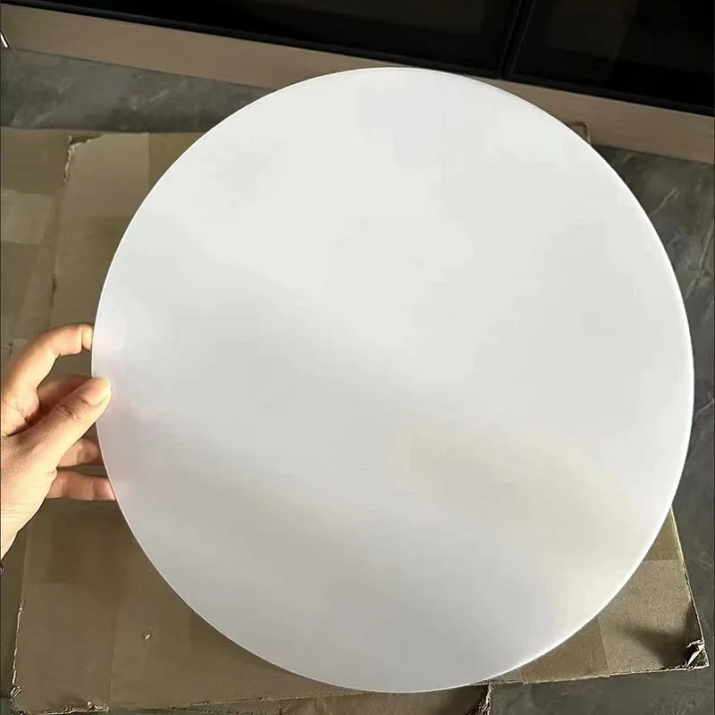 1 unidade Naxilai 15,6" de diâmetro. Abajur difusor 1mm de espessura redondo folha difusor tambor abajures pingentes luz diy escudo luz