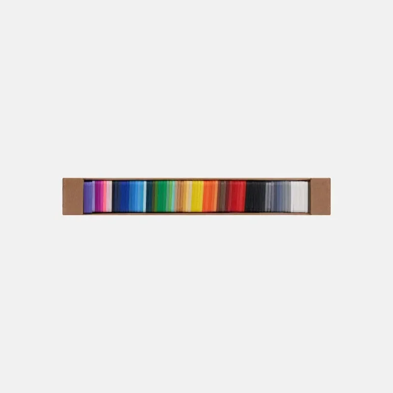 MakerFil Bambu Lab Materiały eksploatacyjne do druku 3D Karta kolorowa 24 * 24 mm 80 sztuk do wyboru dziesiętnego typu i kolor