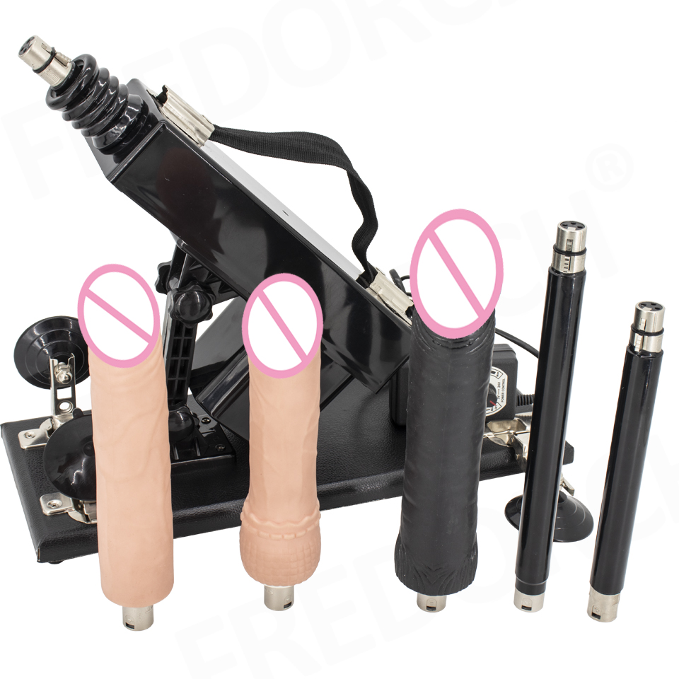 Fredorch Accessoires pour Dildos Multiples, Machine Sexuelle Automatique pour Femmes et Hommes, Vibrateur de Masturbation, Actionneur Linéaire Télescopique, Sex Pr