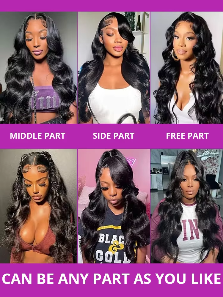 Braziliaanse 250% Density 30-32 inch 13x6 HD kant-voor-haarwerk pruiken Body Wave Raw 13x4 Frontal pruiken Dames Glueless Closure pruiken