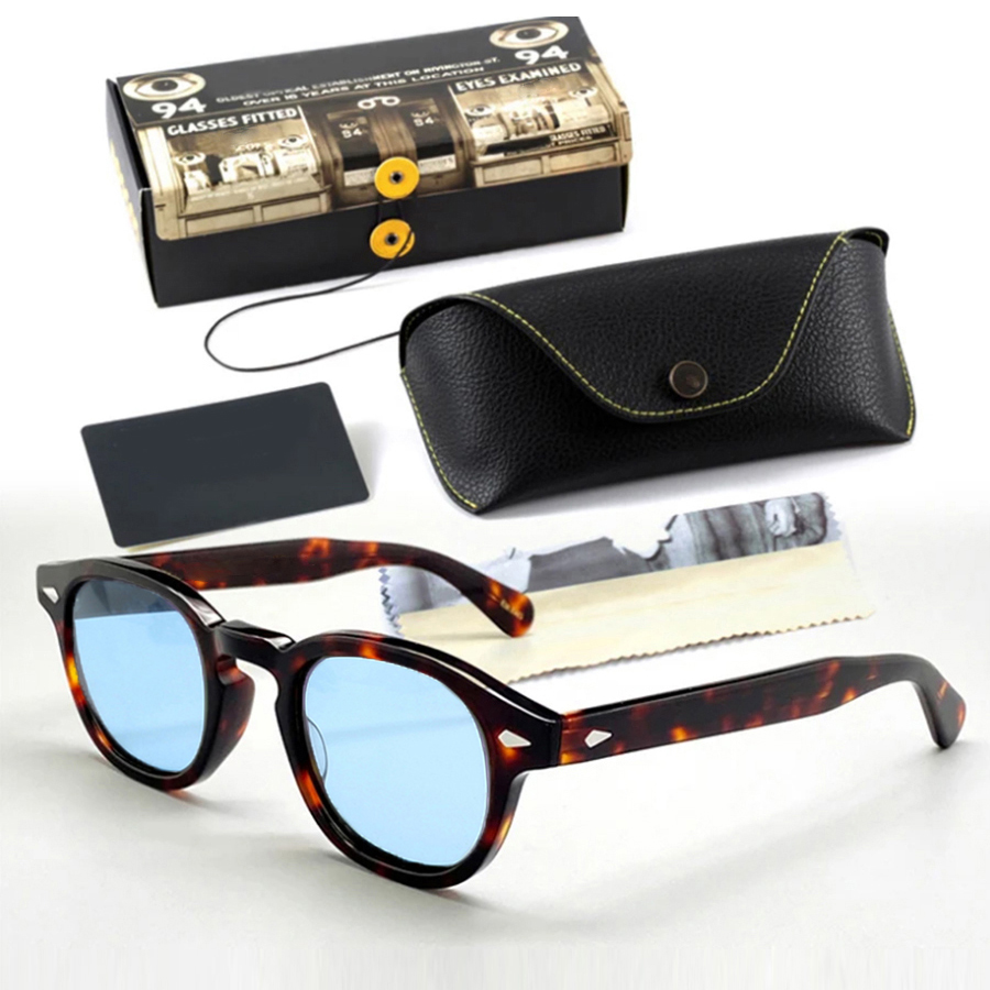 Polarized Sunglasses Men Women Johnny Depp Lemtosh Style Sun Glasses Brand Vintage Acetate Frame For Male Eyeglasses Eyewear